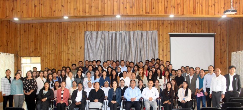 Nagaland Board of School Education meeting with new heads of institutions held at Platinum Hall, NBCC Kohima on April 28.